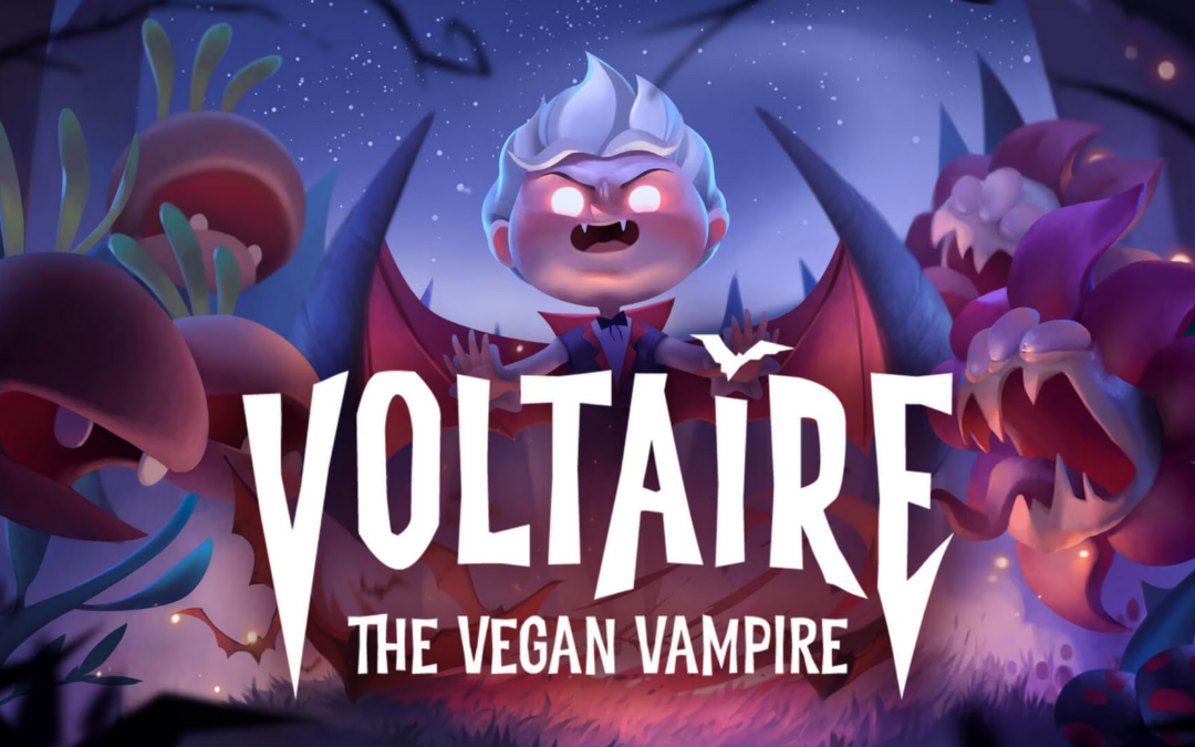 Voltaire: The Vegan Vampire sharpen your fangs for all the veggies that you can eat