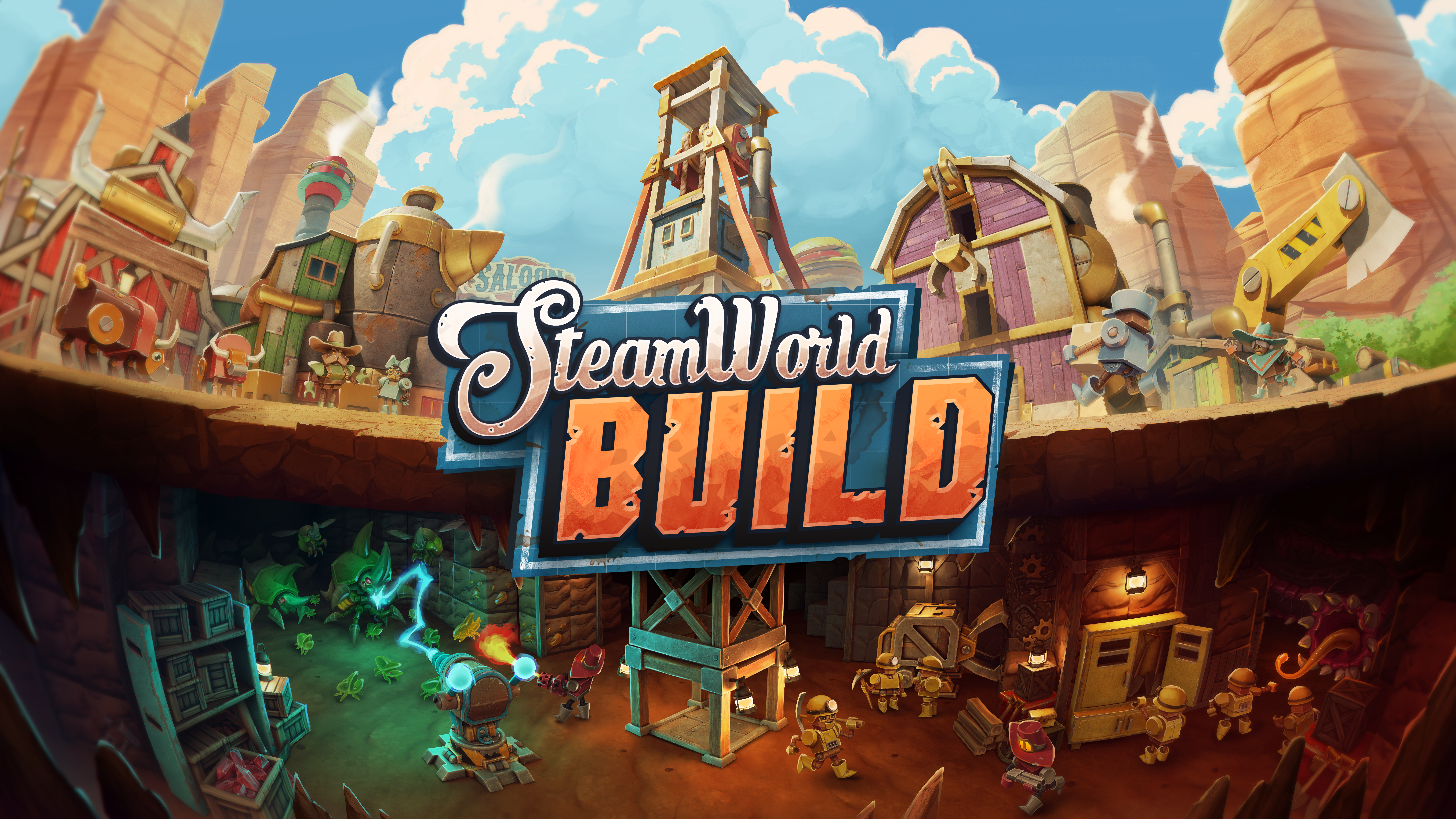 Building a (beep boop beep) Metropolis – SteamWorld Build